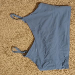 Athleta Bra Top Gray blue